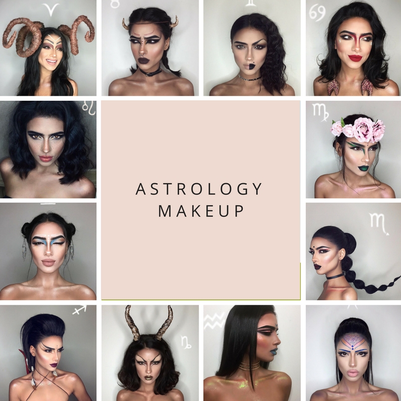 Makeup based on your zodiac sign Lashes On Fleek