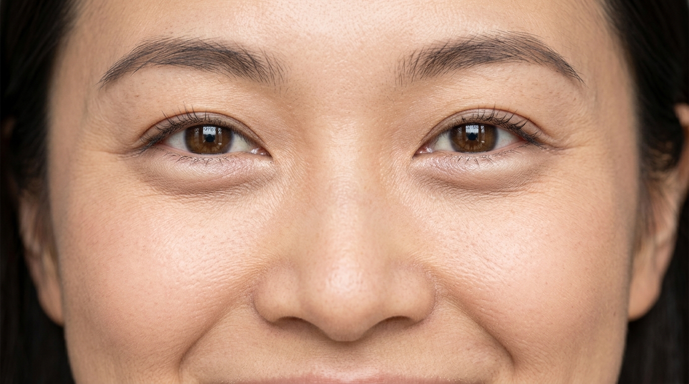 Aegyo Sal contour placement beneath lashes